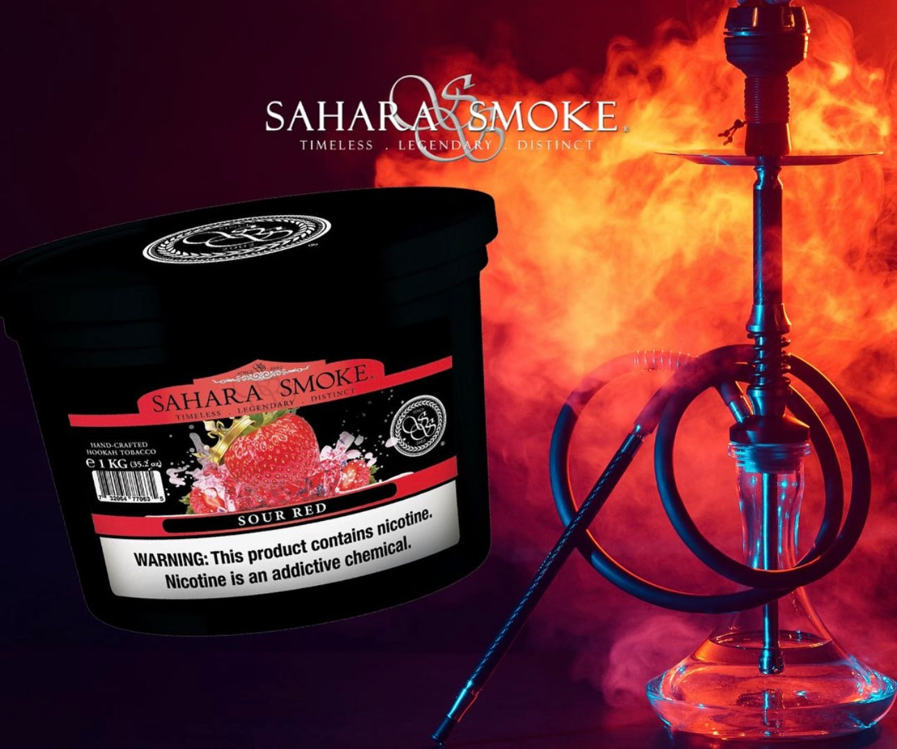 Sahara Smoke kilo 1000g - Hookah Junkie