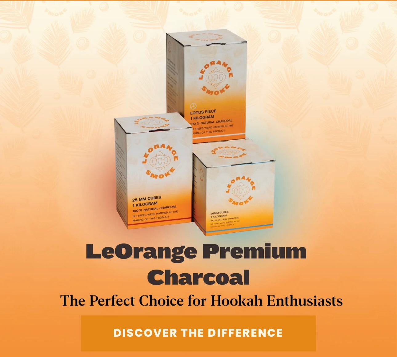 Leorange Charcoal - Hookah Junkie