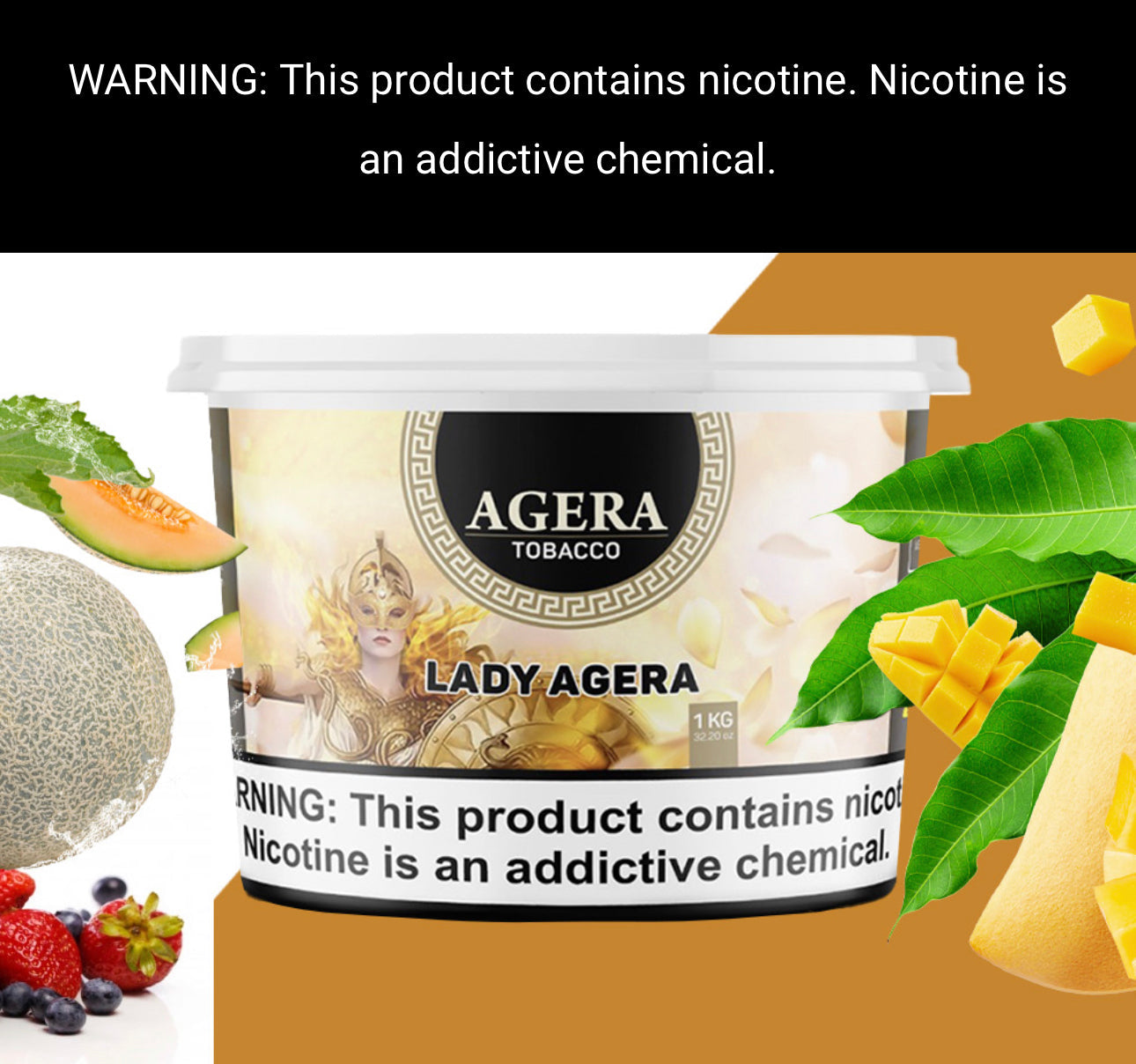 Agera Shisha Tobacco kilos