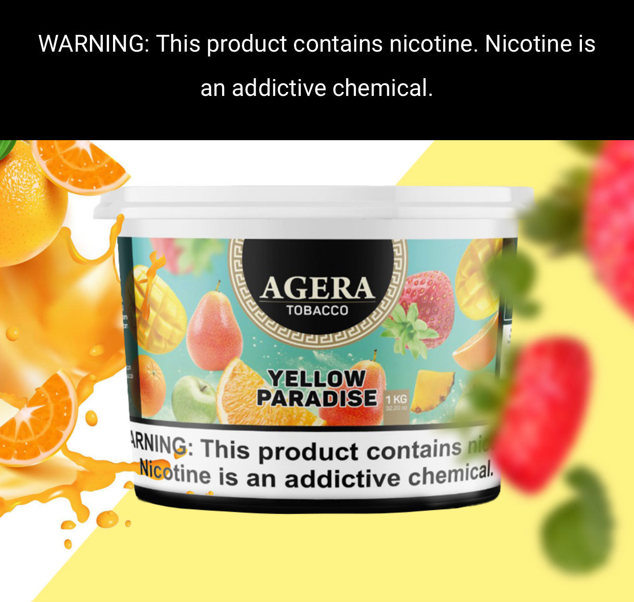 Agera Shisha Tobacco kilos