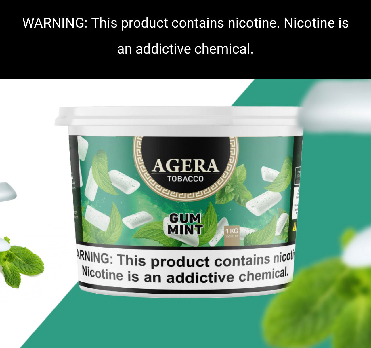 Agera Shisha Tobacco kilos