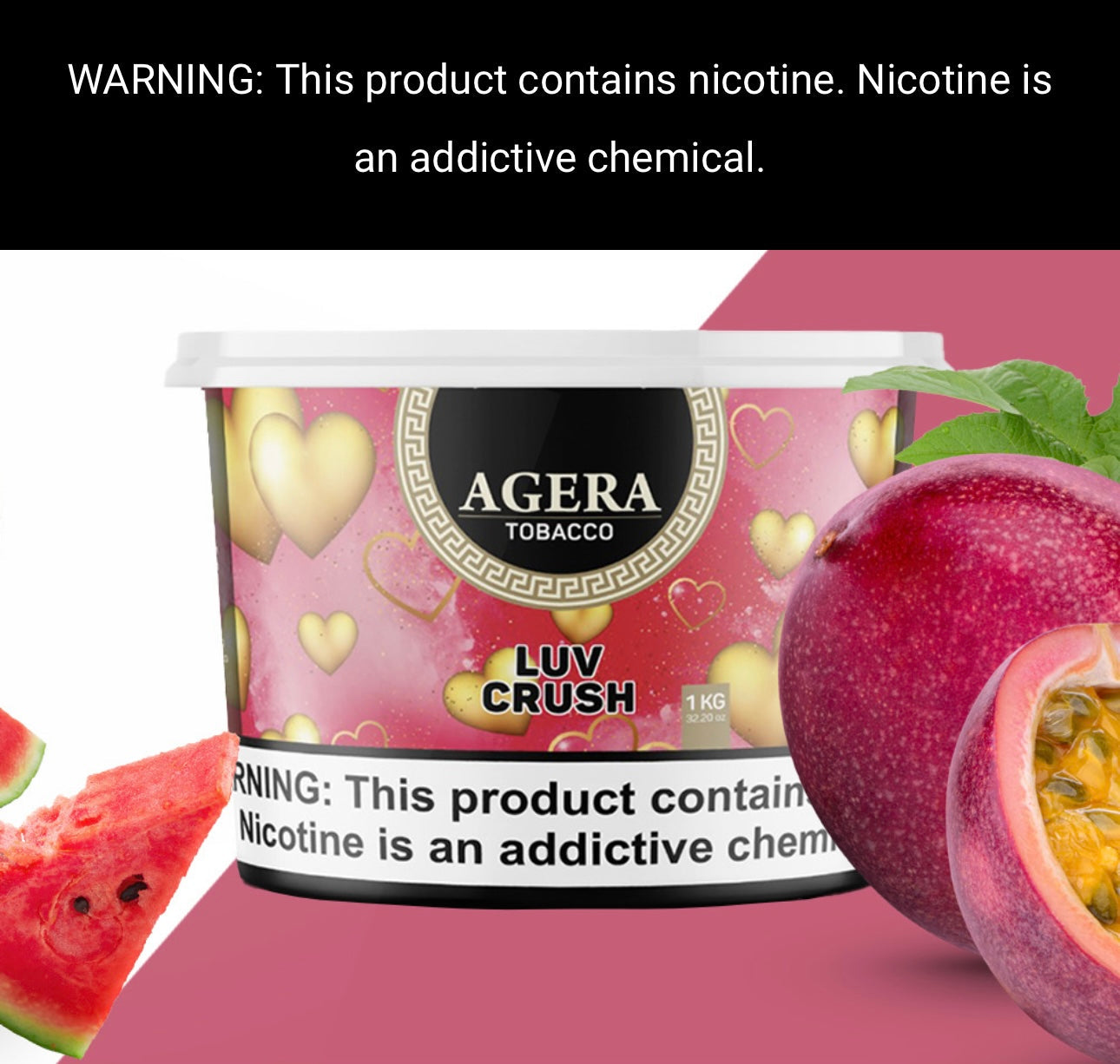 Agera Shisha Tobacco kilos