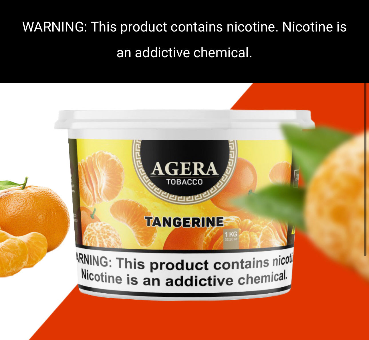 Agera Shisha Tobacco kilos