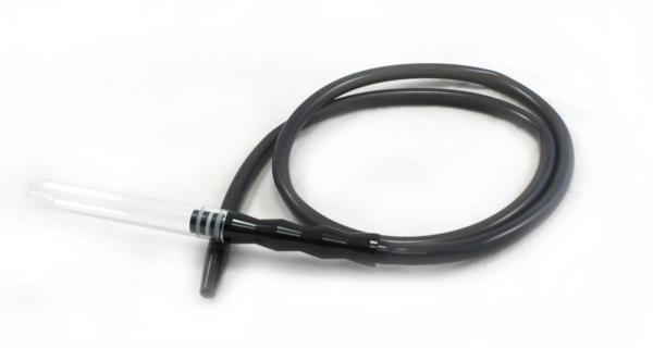 Glass Tip Silicon Washable Hookah Hose