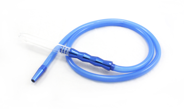 Glass Tip Silicon Washable Hookah Hose