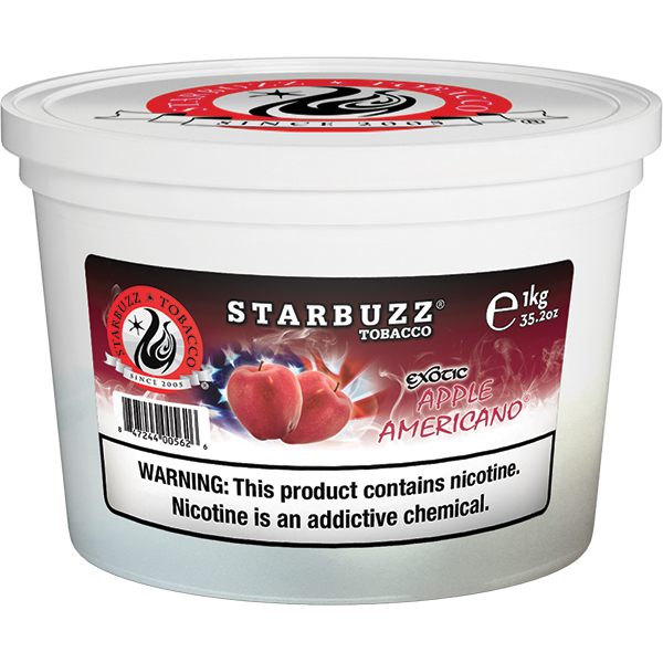 Starbuzz Exotic (6 X 1000g) Bulk Shisha Tobacco Case