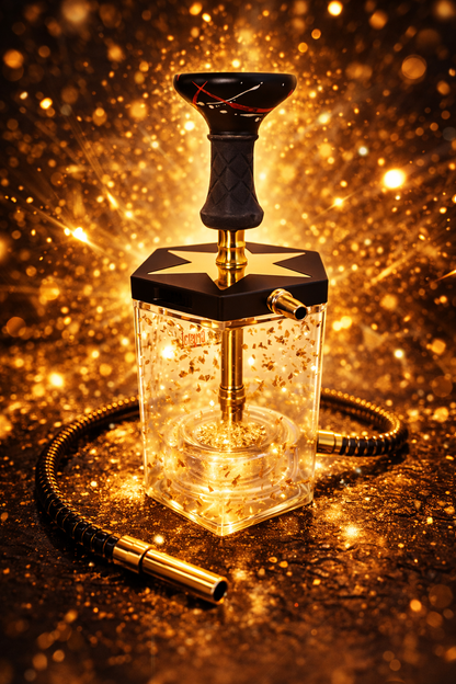 BLACK CRYSTAL LUNEX HOOKAH