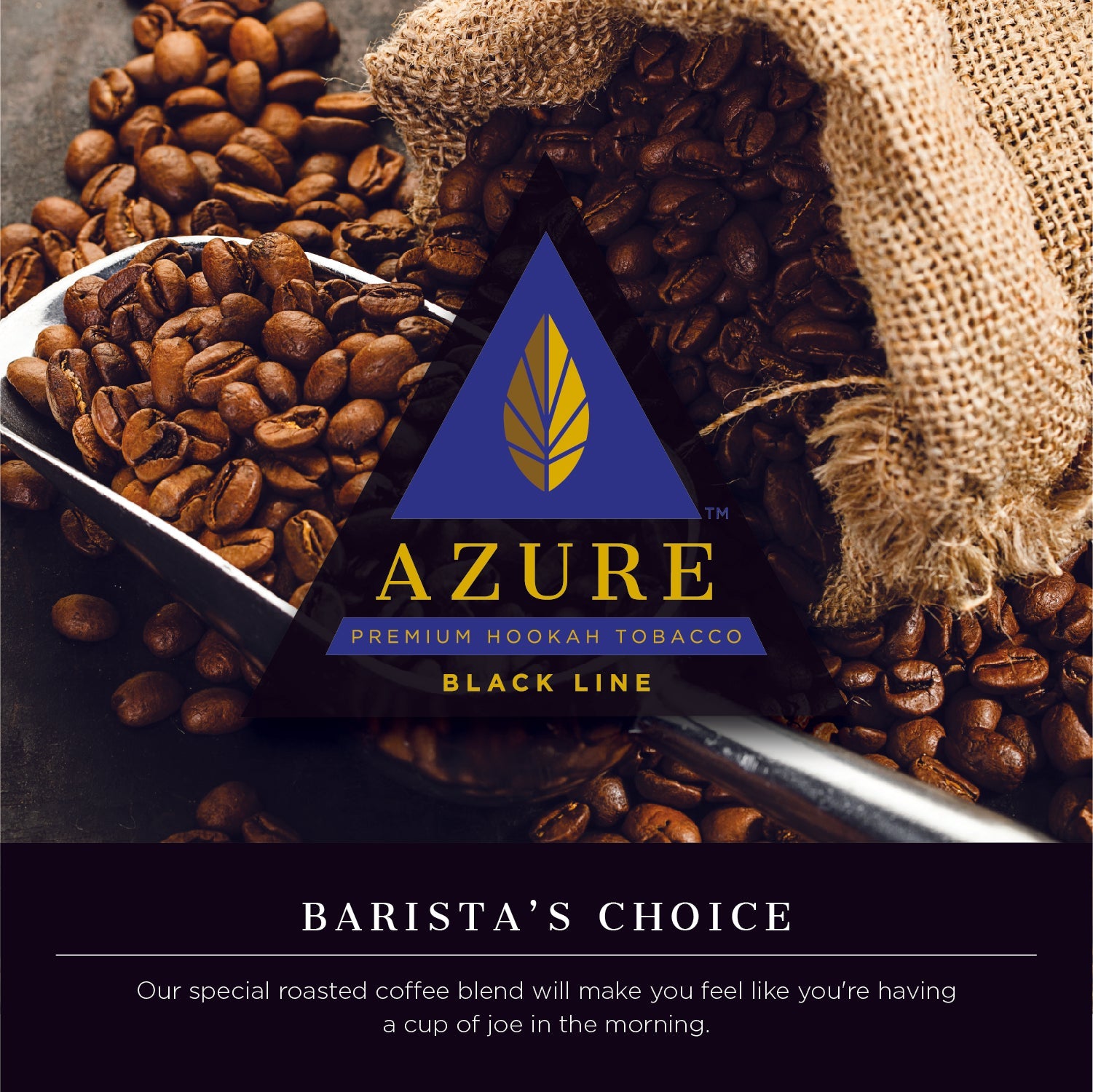 Azure Black Line 100 gram - Hookah Junkie