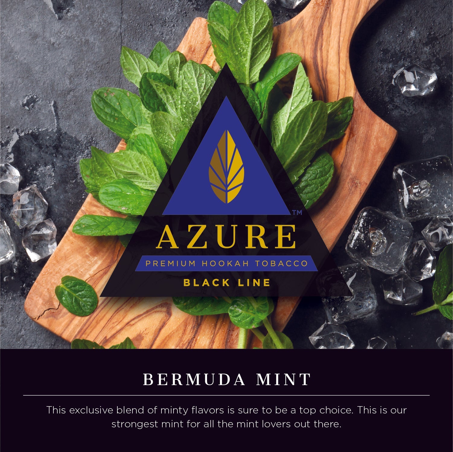 Azure Black Line 100 gram - Hookah Junkie