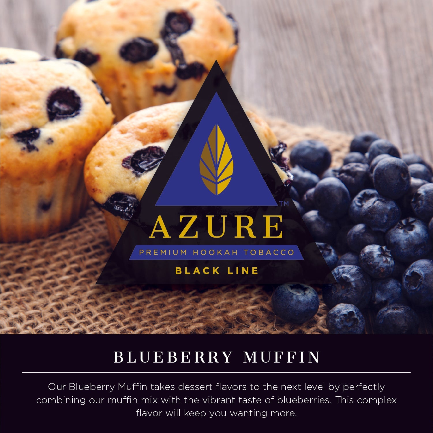 Azure Black Line 100 gram - Hookah Junkie