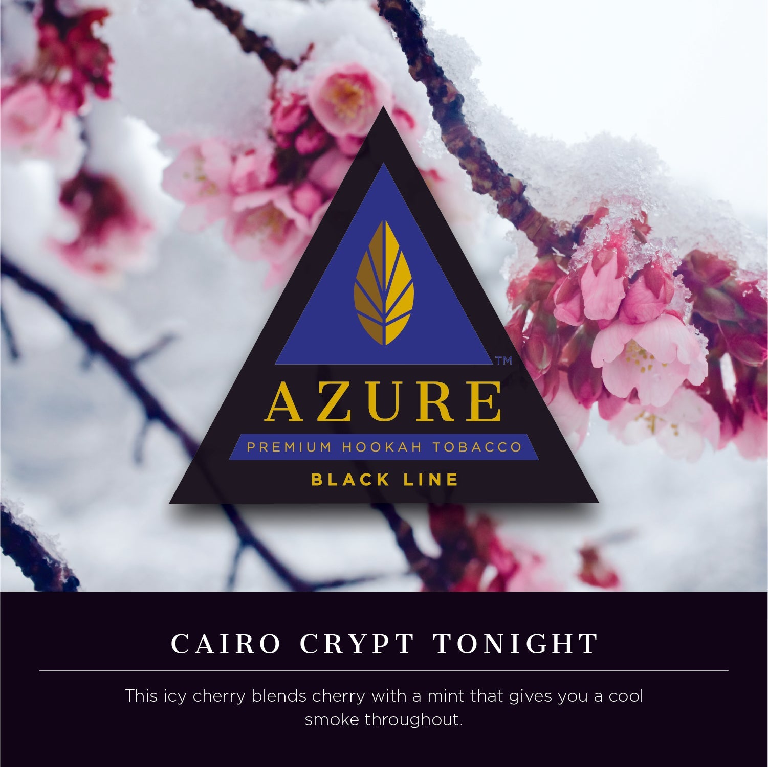 Azure Black Line 100 gram - Hookah Junkie