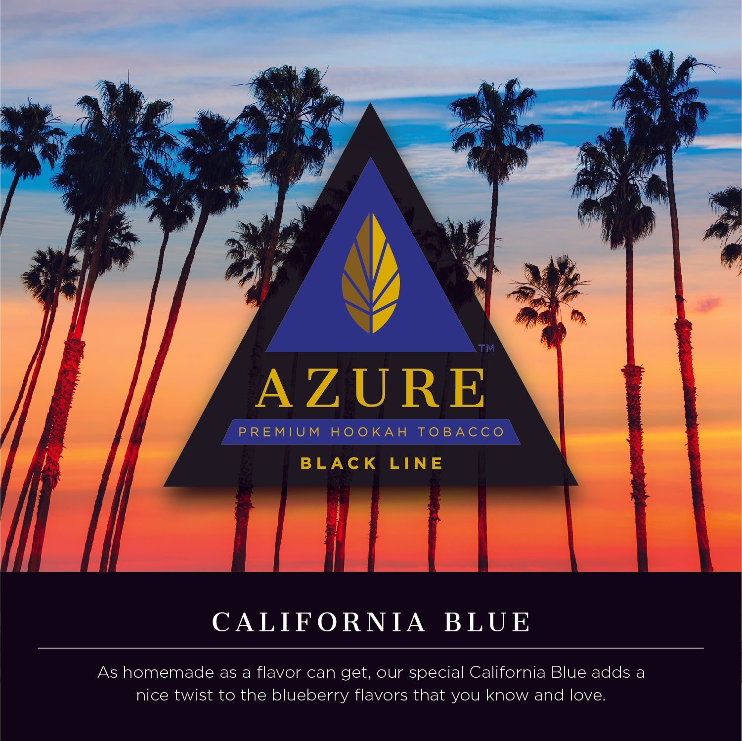 Azure Black Line 100 gram - Hookah Junkie