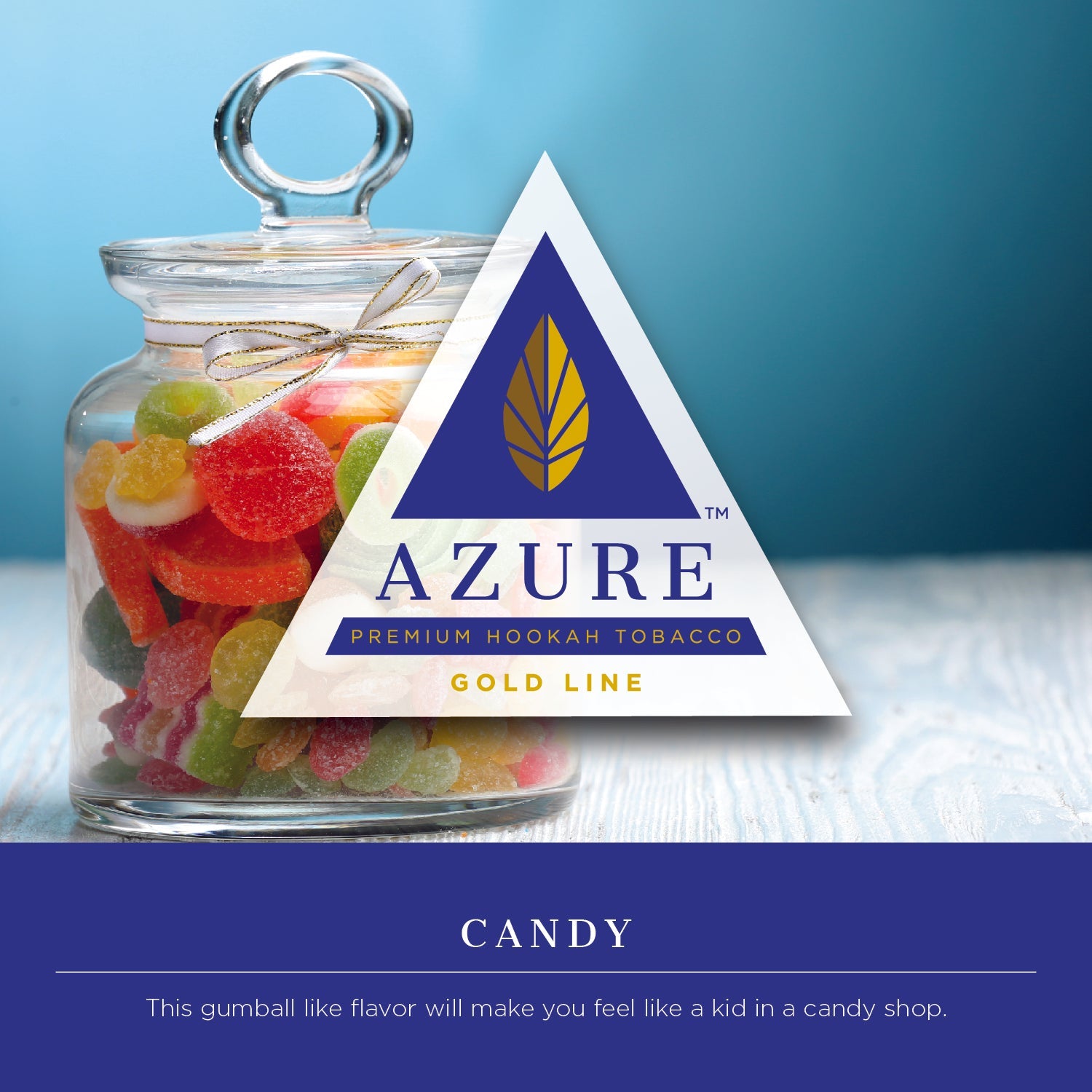 Azure Gold Line 250 gram - Hookah Junkie
