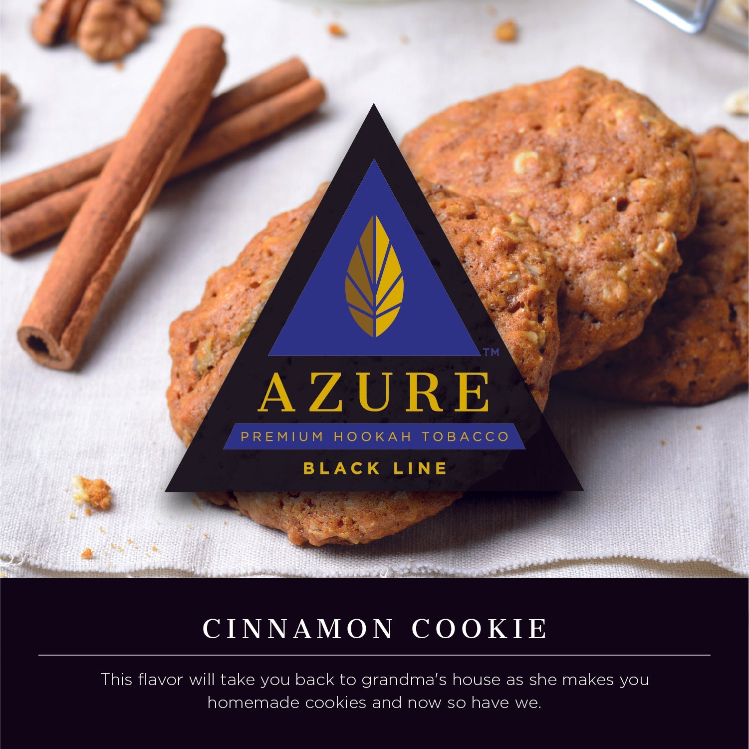Azure Black Line 100 gram - Hookah Junkie