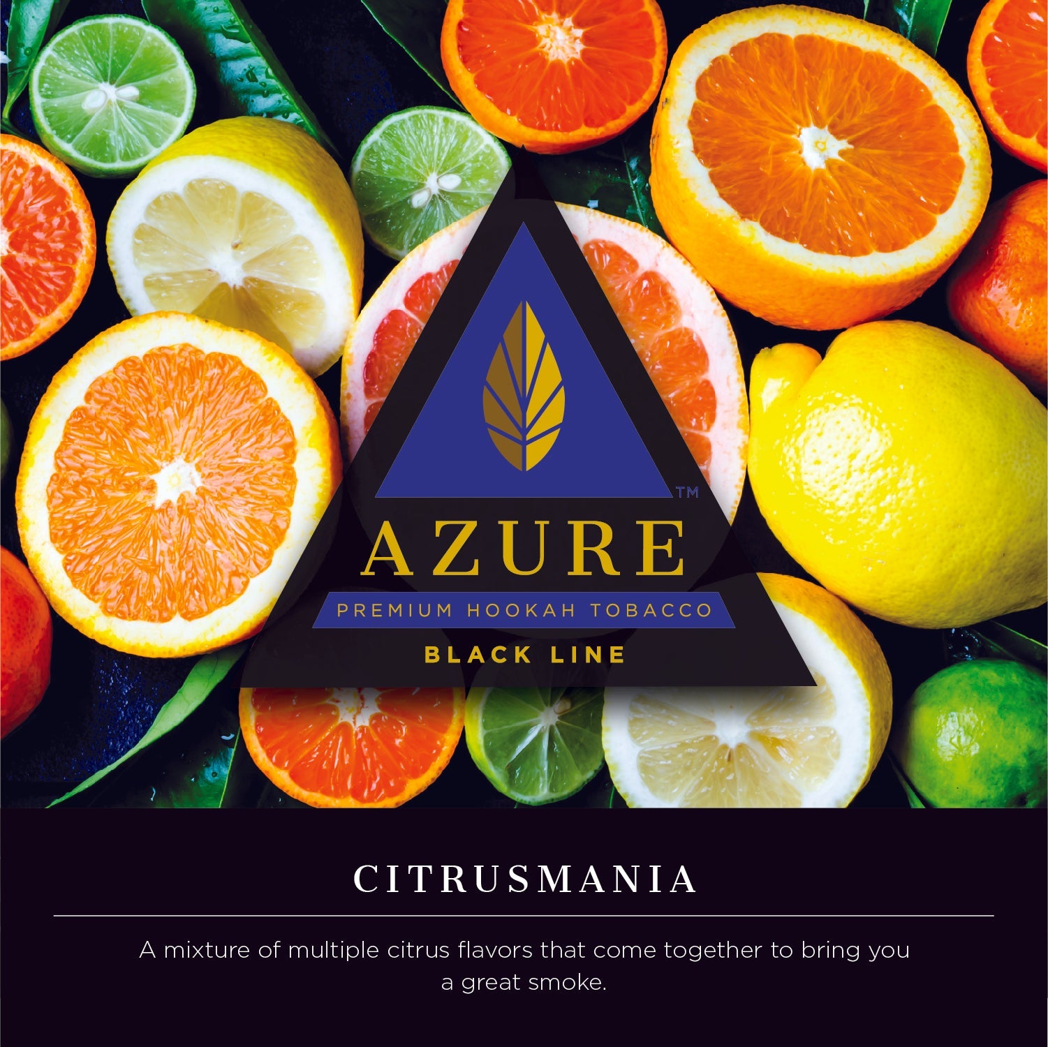 Azure Black Line 100 gram - Hookah Junkie
