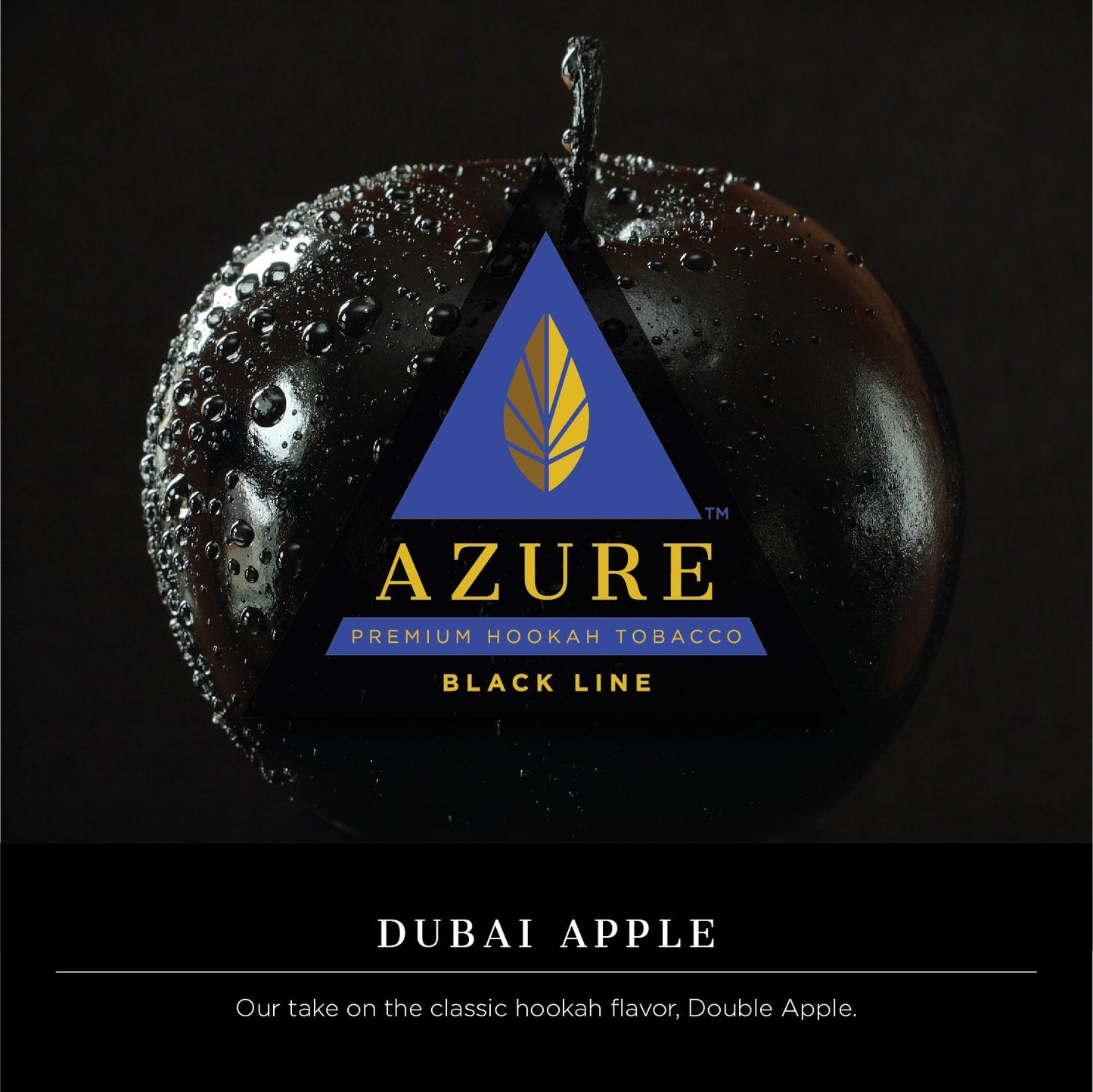 Azure Black Line 250 gram - Hookah Junkie