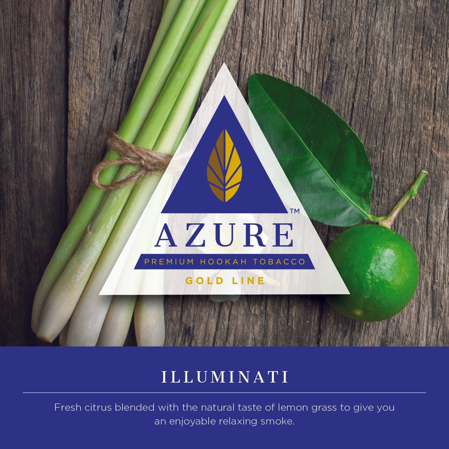 Azure Gold Line 250 gram - Hookah Junkie