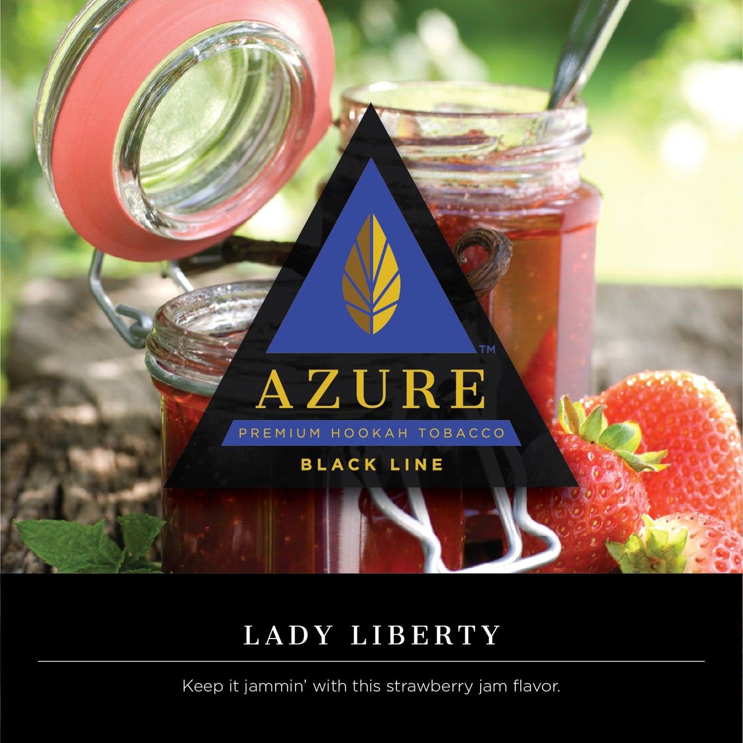 Azure Black Line 250 gram - Hookah Junkie