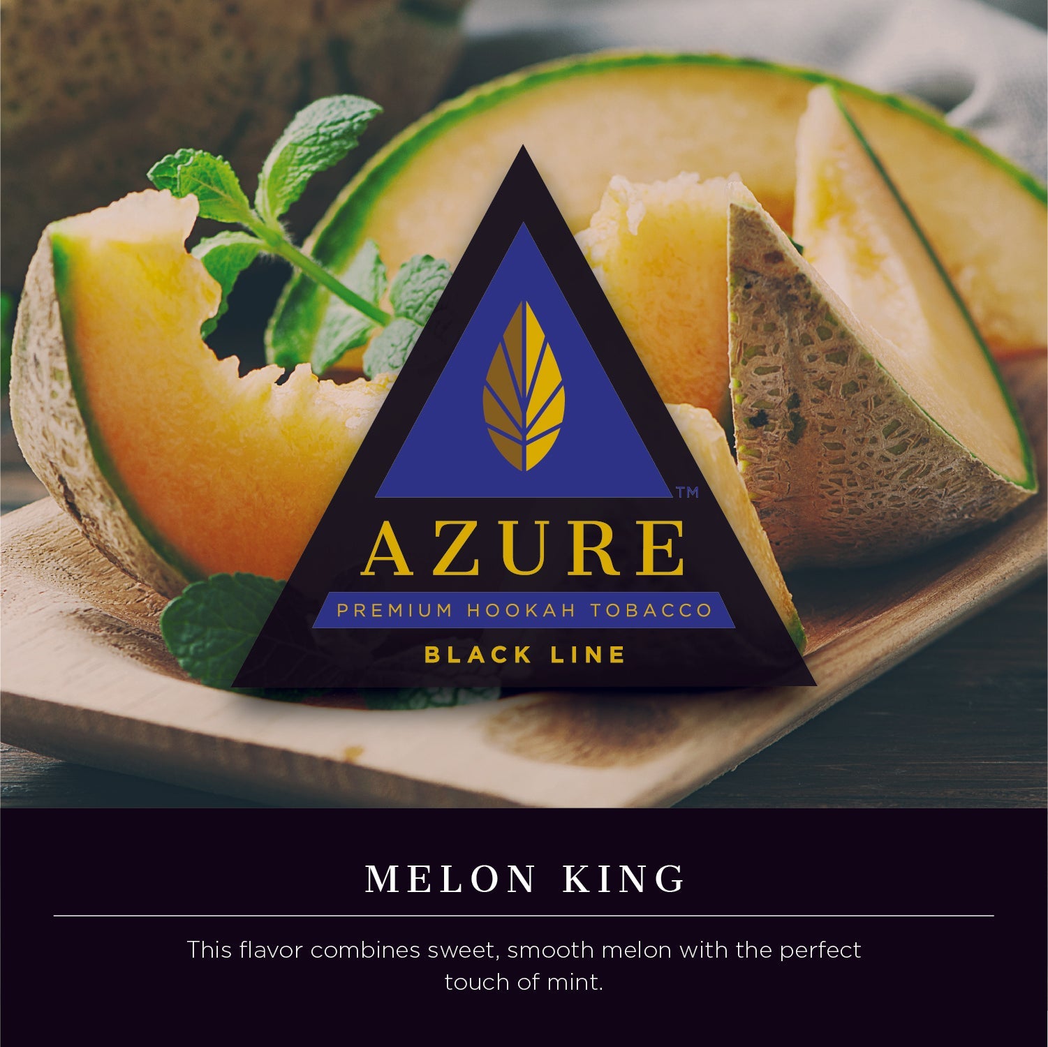 Azure Black Line 100 gram - Hookah Junkie