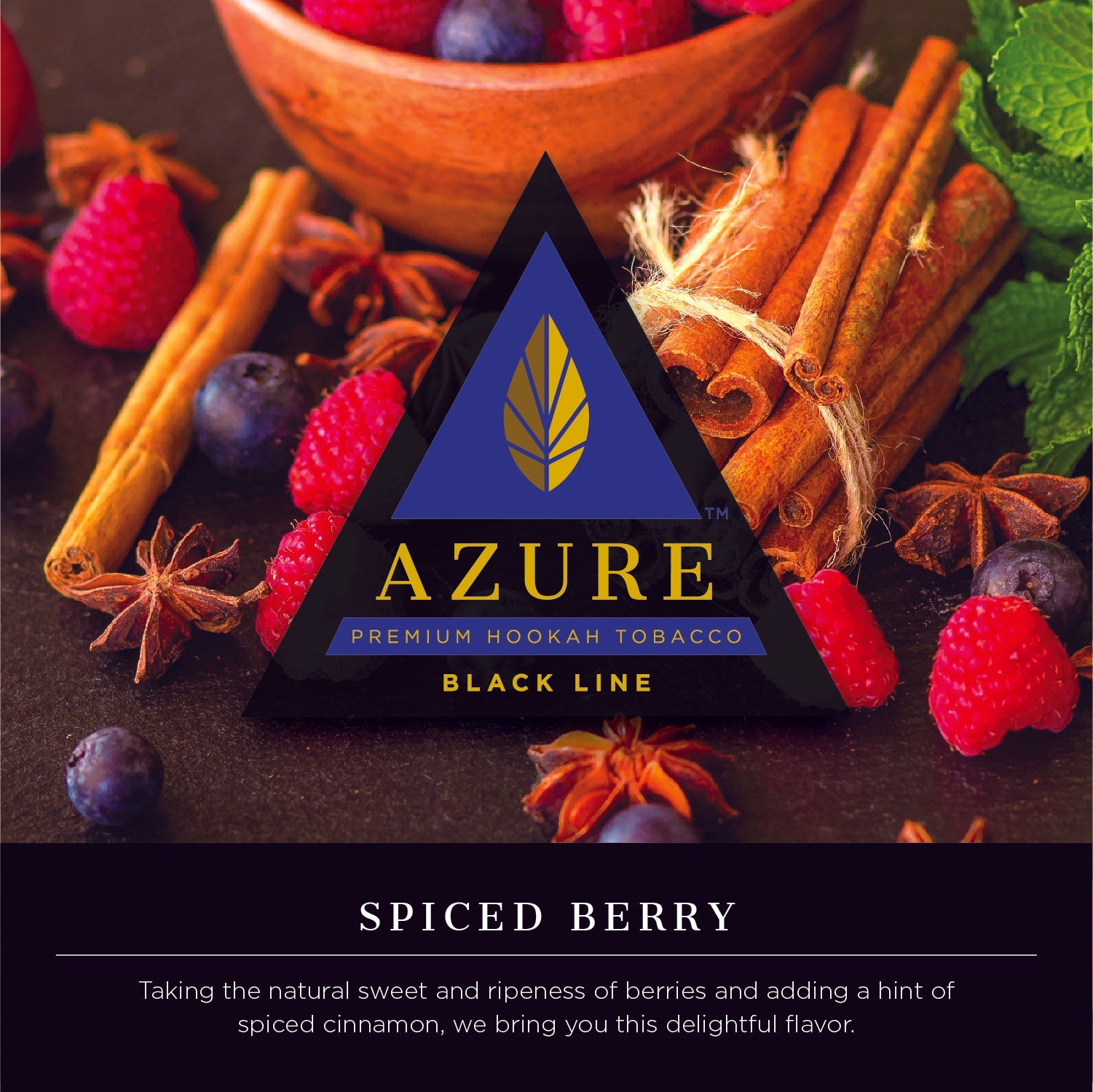 Azure Black Line 100 gram - Hookah Junkie