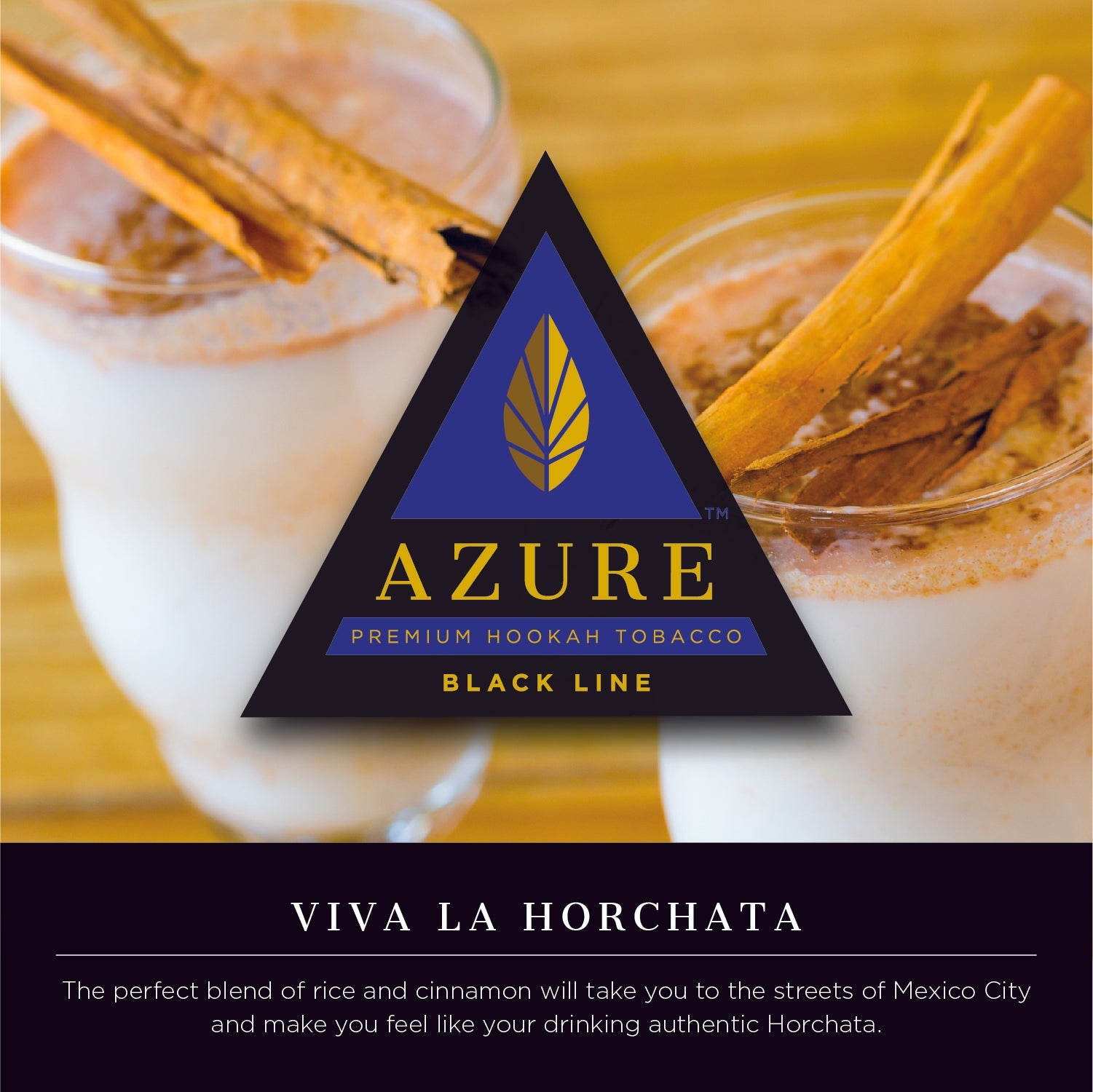 Azure Black Line 100 gram - Hookah Junkie
