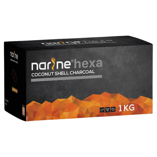 Narine Coco Charcoal Hexagon 1kg