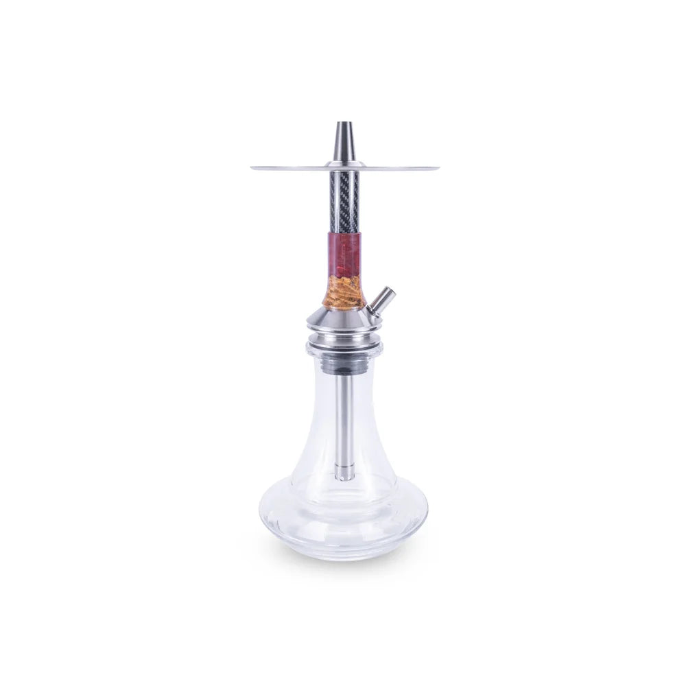 Vyro Penta Hookah red clear