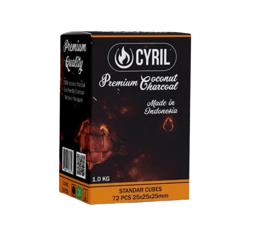 Cyril Coco Charcoal 25mm – 1Kg