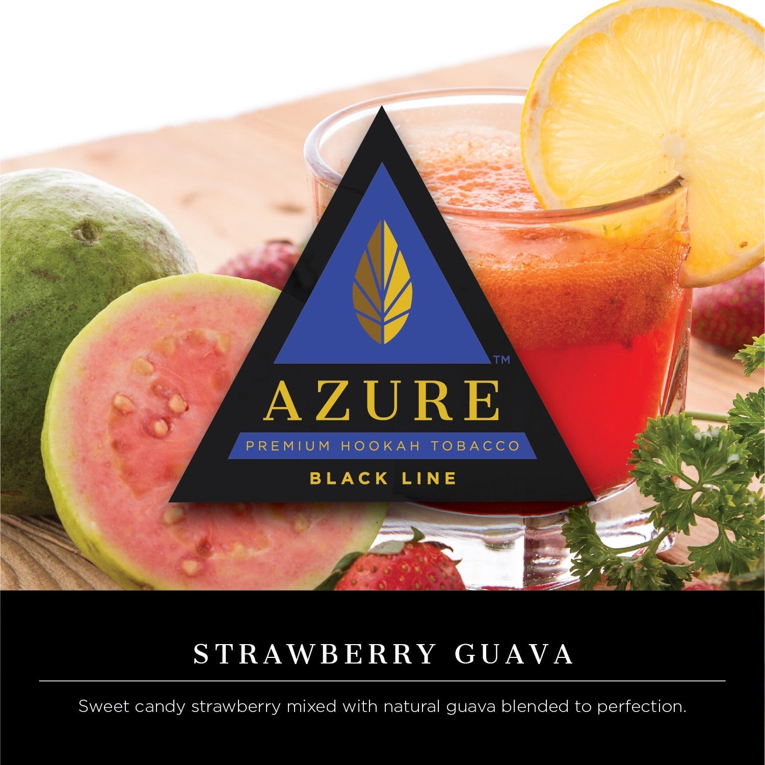 Azure Black Line 100 gram - Hookah Junkie