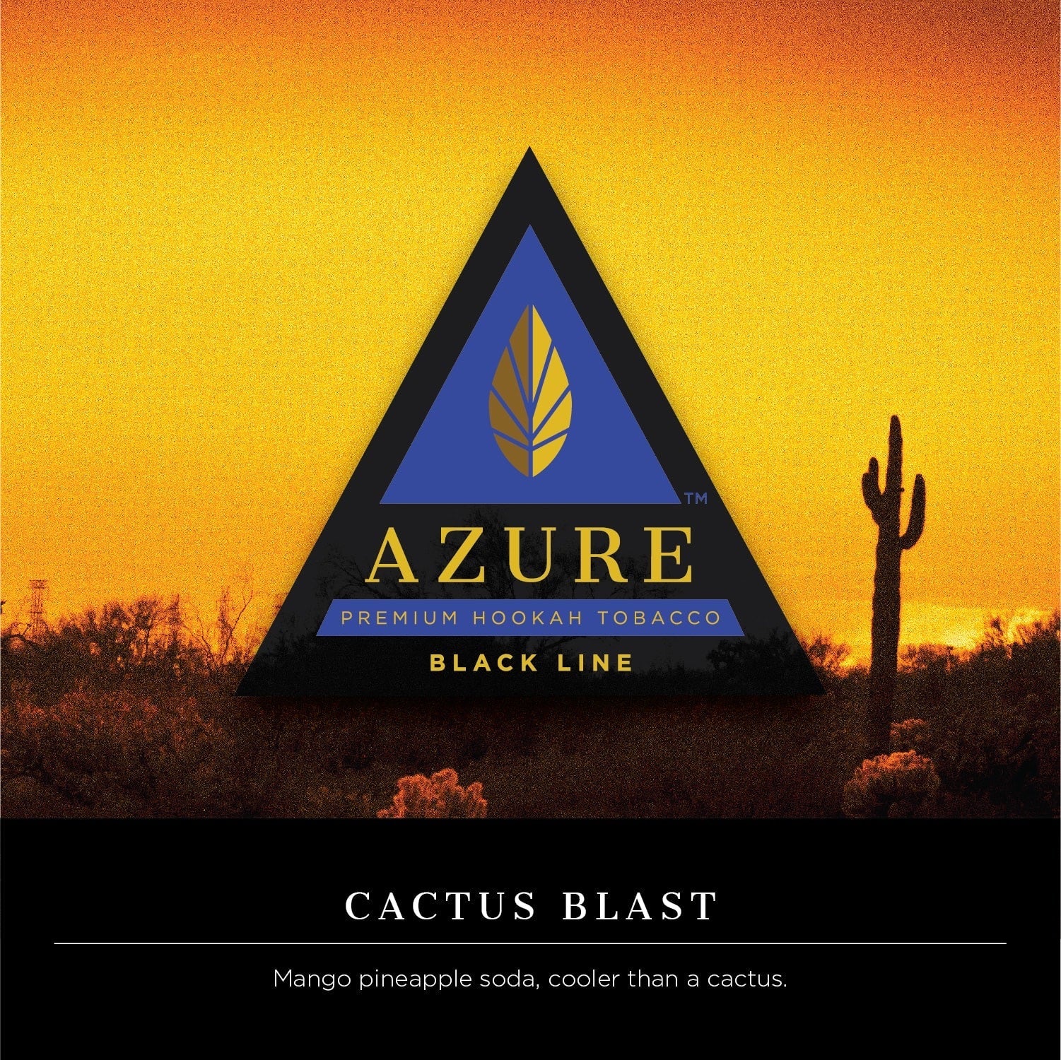 Azure Black Line 100 gram - Hookah Junkie