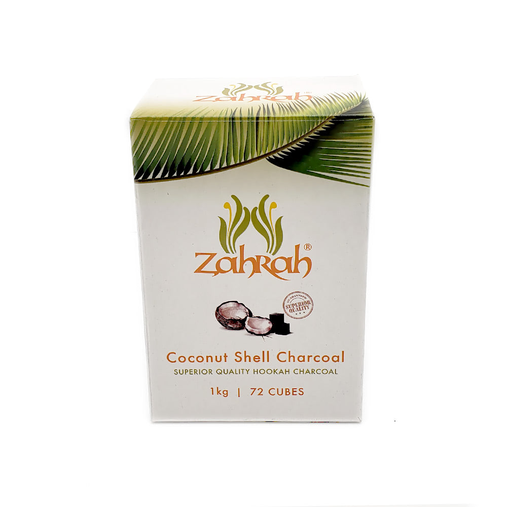 Zahrah Coconut Shell Hookah Charcoal