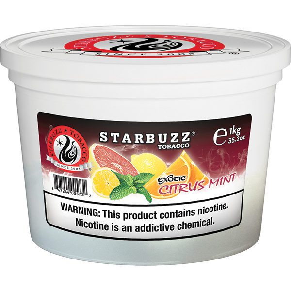 Starbuzz Exotic (6 X 1000g) Bulk Shisha Tobacco Case