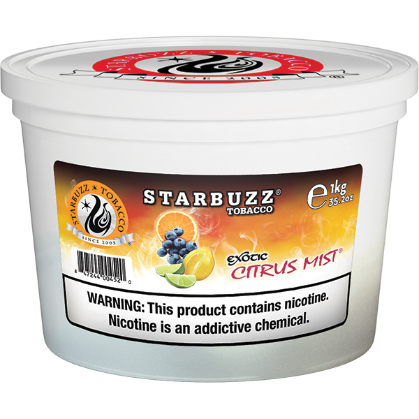 Starbuzz Exotic (6 X 1000g) Bulk Shisha Tobacco Case