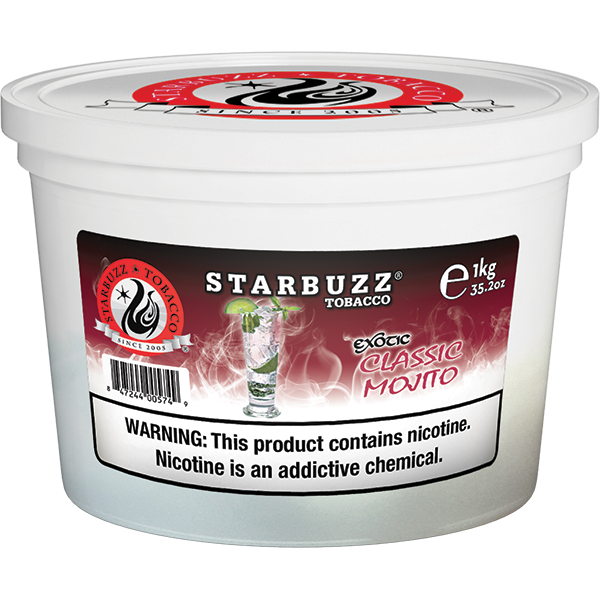 Starbuzz Exotic (6 X 1000g) Bulk Shisha Tobacco Case