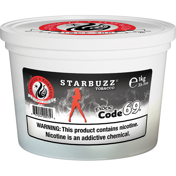 Starbuzz Exotic (6 X 1000g) Bulk Shisha Tobacco Case
