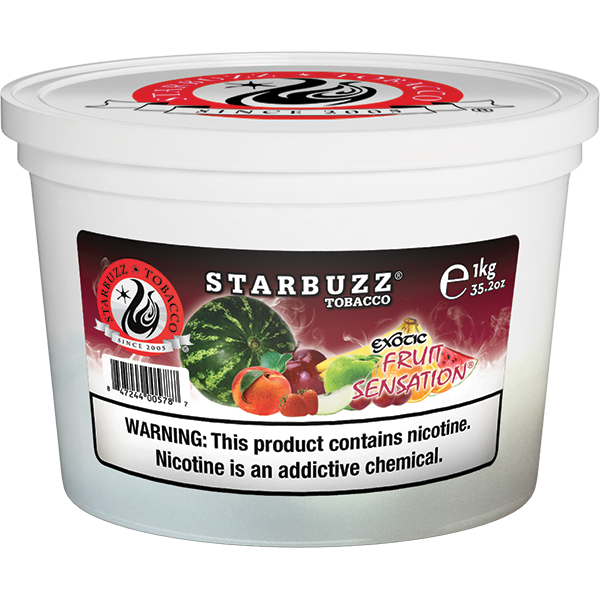 Starbuzz Exotic (6 X 1000g) Bulk Shisha Tobacco Case