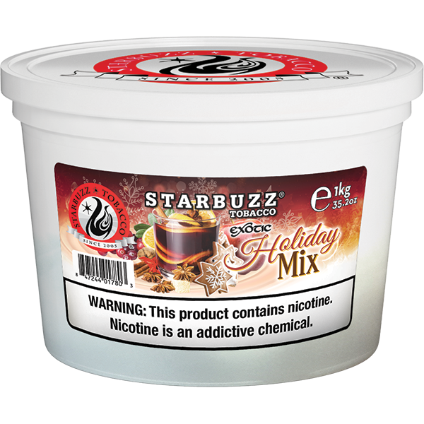 Starbuzz Exotic (6 X 1000g) Bulk Shisha Tobacco Case